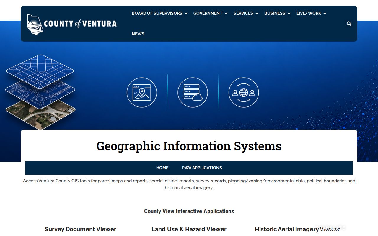 Port Hueneme records research through Ventura County GIS applications